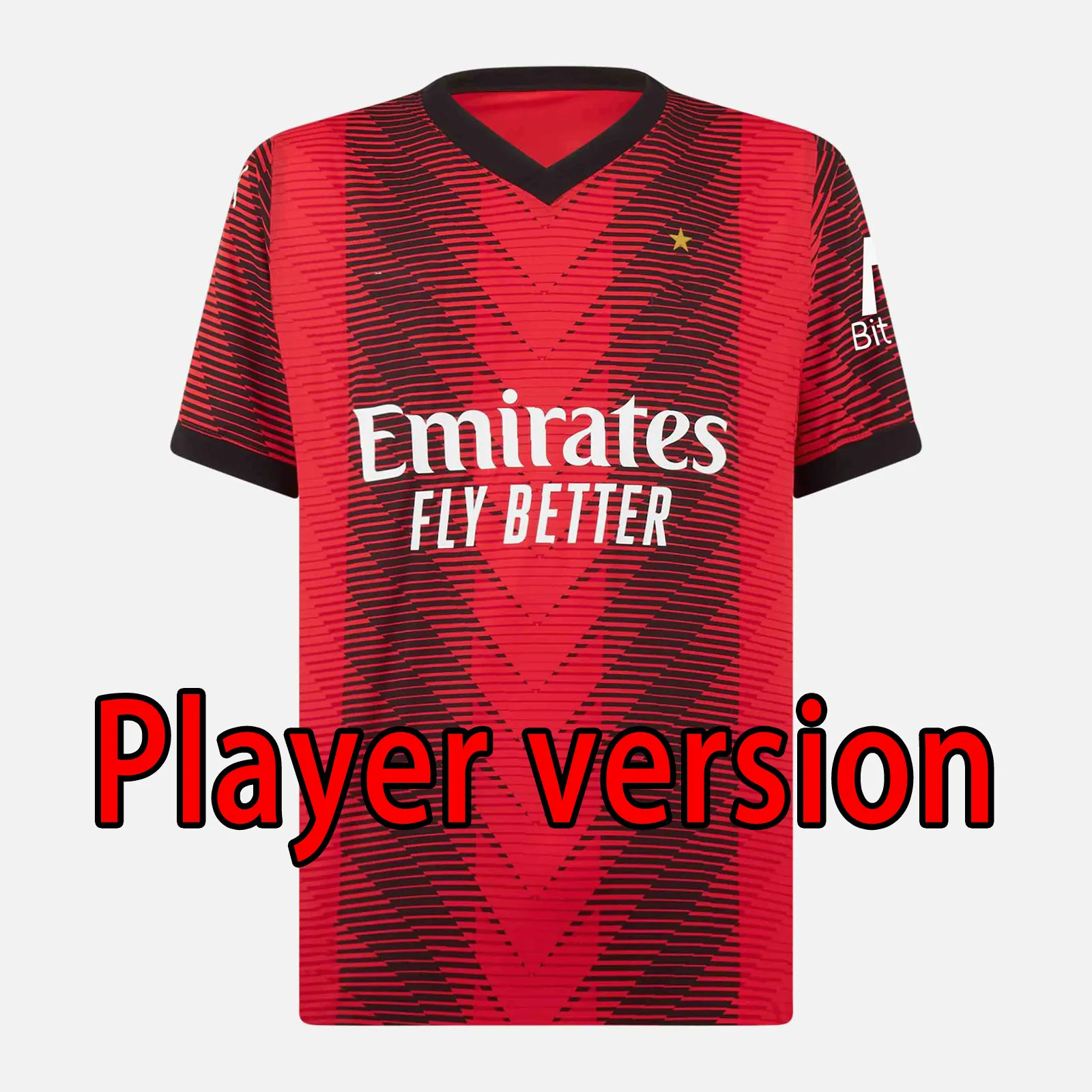 DHgate.com:23/24 Ac S 125th Year 125 Giroud Soccer Jerseys