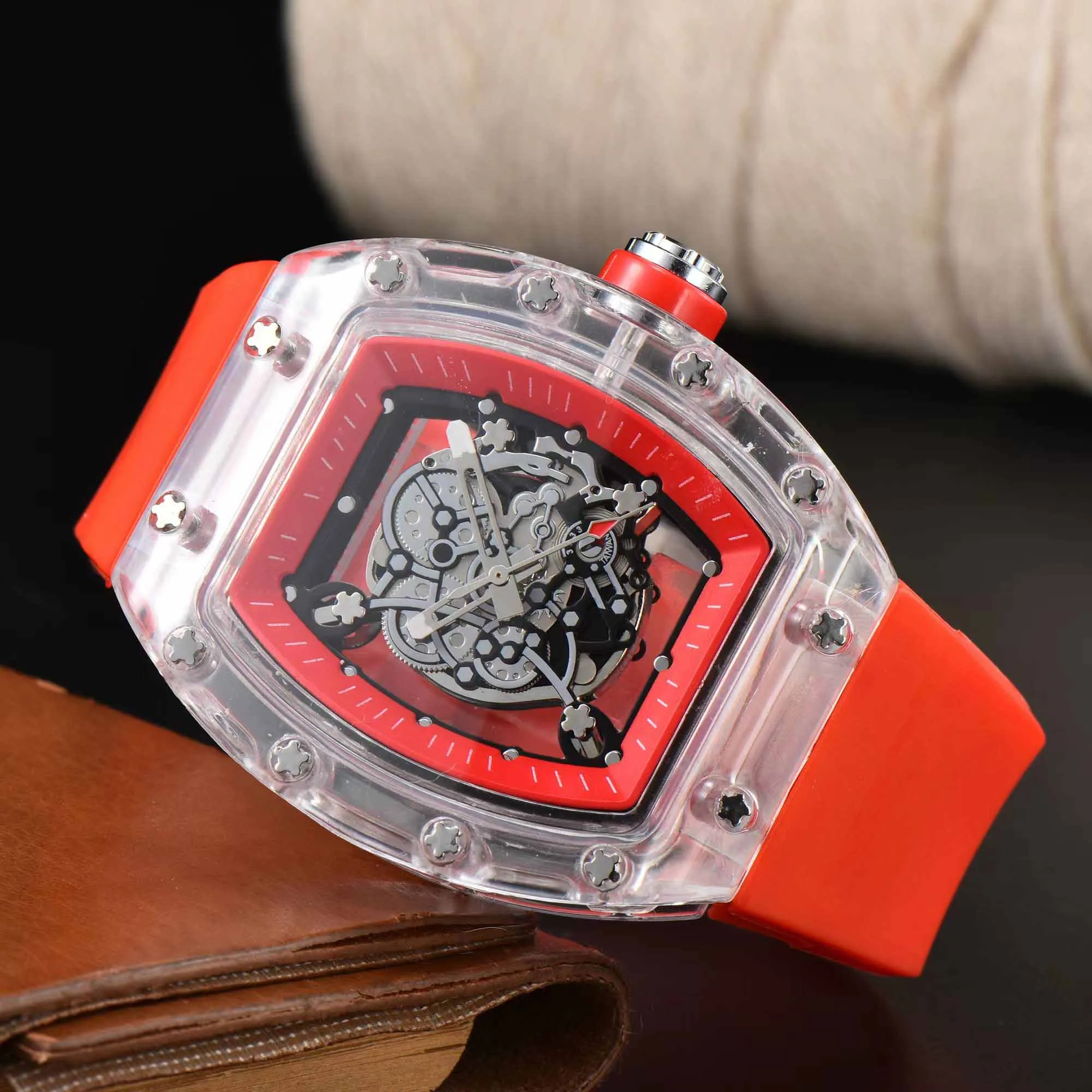 Designer Watch Men's Watches lyxiga safirspegel