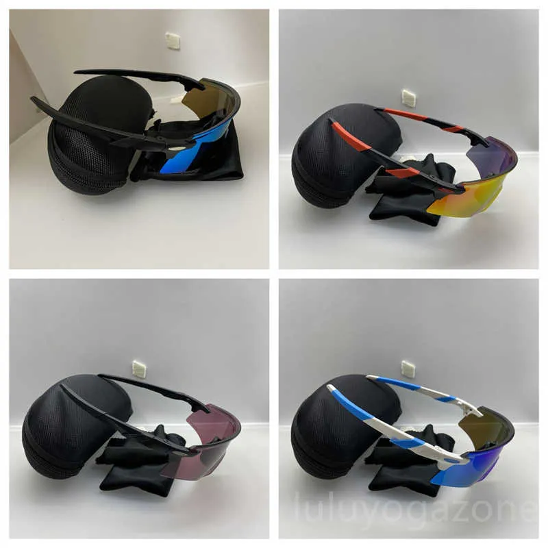 Cycling Sunglasses Uv400 Lens Cycling Eyewear Sports 2023 Designer Outdoor Riding High Quality Glasses Mtb Bike Goggles with 1 Lens Case for Man Woman Oo9471