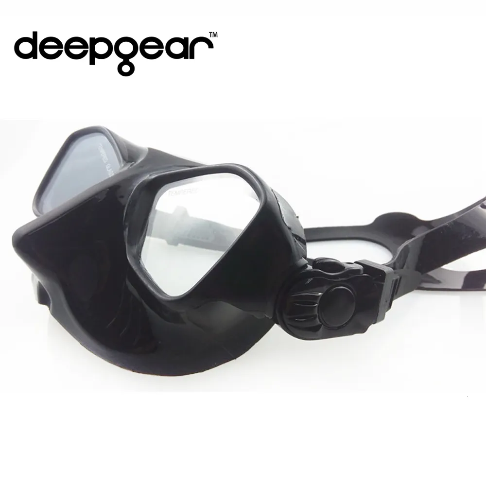 Diving Masks DEEPGEAR Ultra Low Volume Spear Fishing Mask Black Silicone  Freediving Mask Top Spear Fishing And Diving Gear Temperature Scuba Mask  230531 From 13,88 €