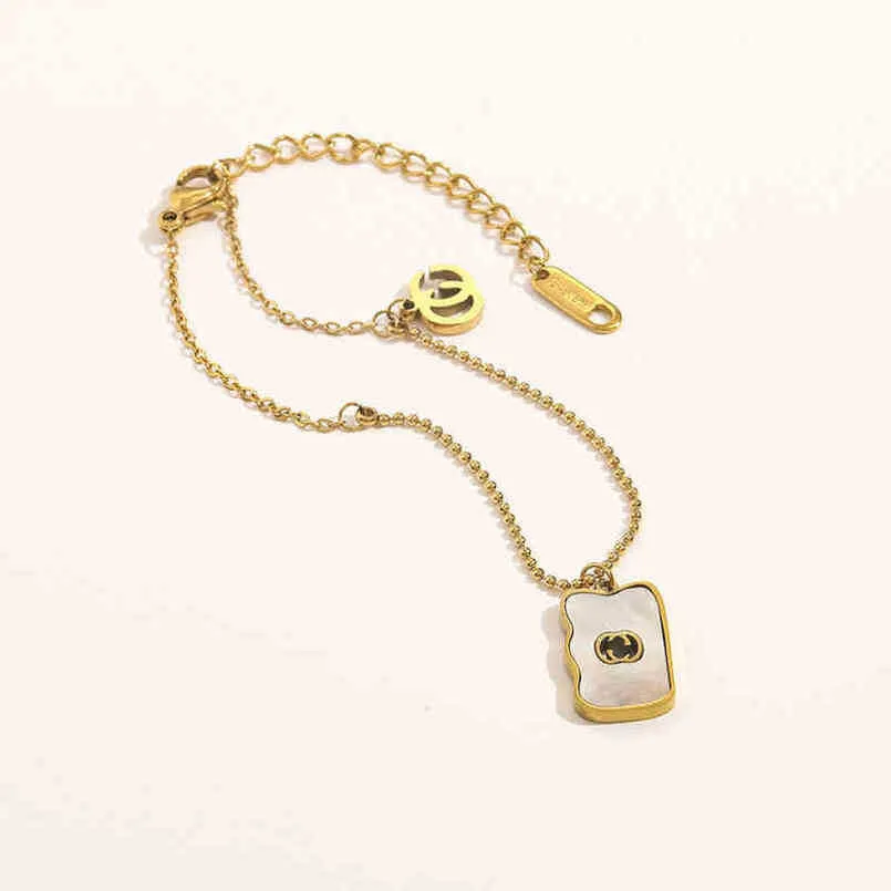 80% de desconto em joias de grife pulseira colar anel francês inoxidável família antiga titânio aço oco Fritillaria pingente pulseira ornamento de mão