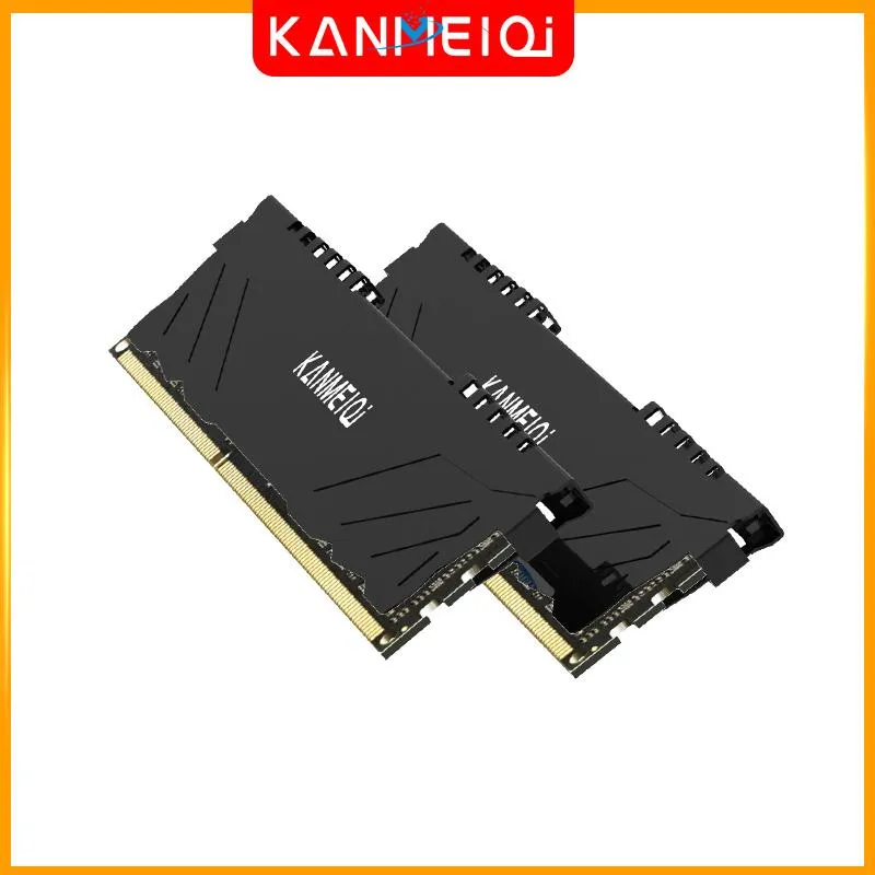 Rams Kanmeiqi DDR3 RAM 8 Go 1866 1600 Mémoire de bureau avec dissipateur de chaleur PC3 DIMM 4GB 1333MHz 1.5 V CL9 CL11 Black