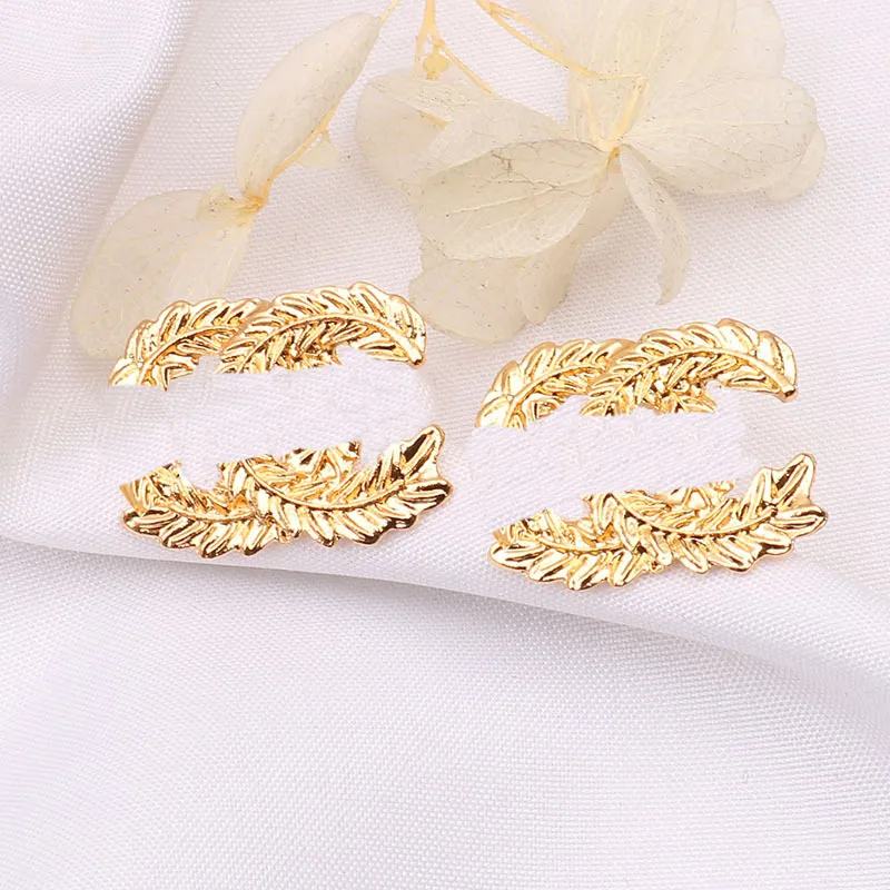 20-MIXED DESigner Brand Letter Letter For Charm Women Letters Studs Wheat Shape Fashion Colking