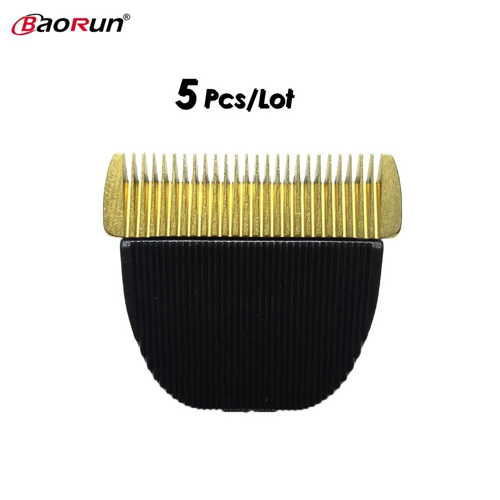 Shaper 5pcs/Los Marke Baorun Original Keramikklinge für P2 P3 P6 P7 P9 S1 Hunde Haar Trimmer Haustier Clipper Ersatzmesser 24 33 Zähne Optional