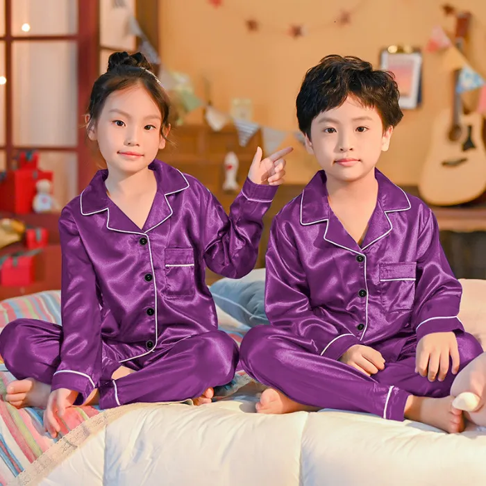 Silk pj kids sale