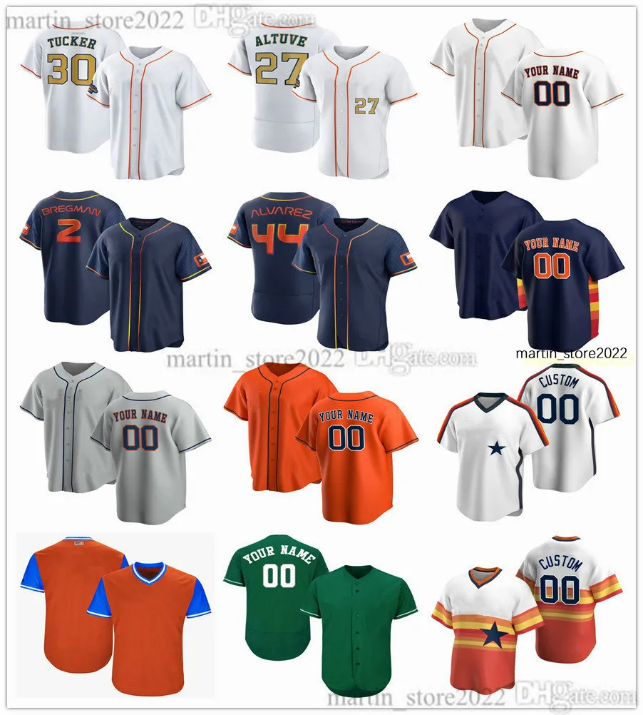 Maillots de baseball cousus 2023 47 Rafael Montero 50 Hector Neris 48 Enoli Paredes 55 Ryan Pressly 45 Ryne Stanek 62 Blake Taylor 65 Jose Urquidy 59 Framber Valdez