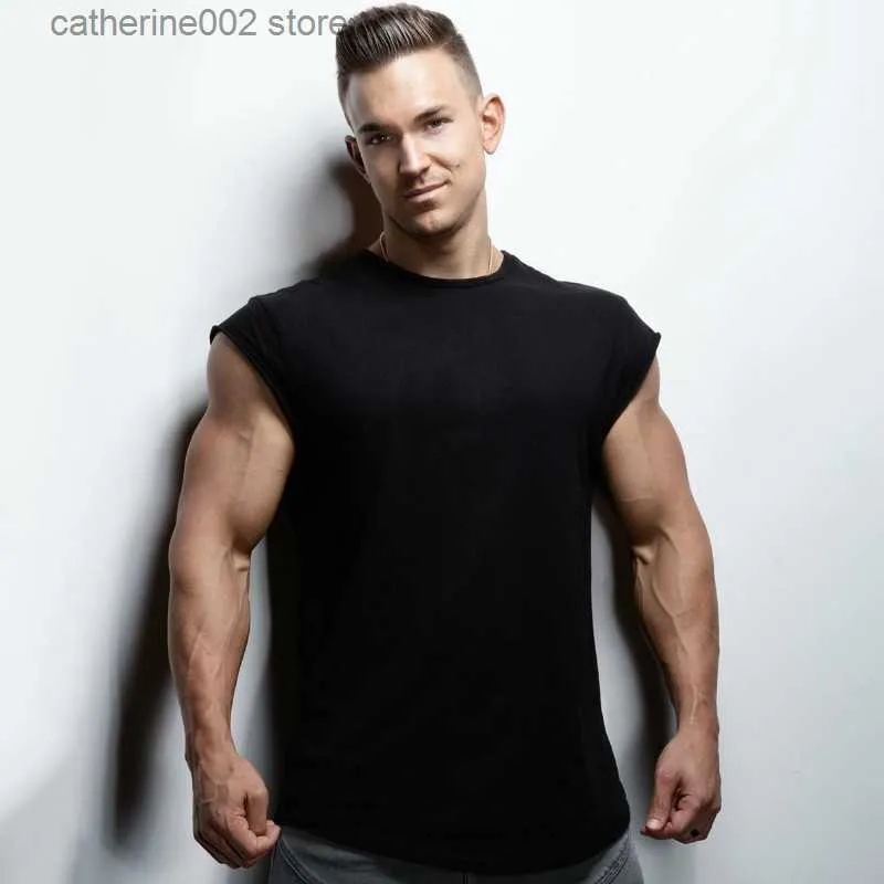 Men's T-Shirts Batwing Sleeve Tshirt Men Workout GYM Fitness T Shirts Moto Biker Tops Solid Hip Hop Streetwear T230601