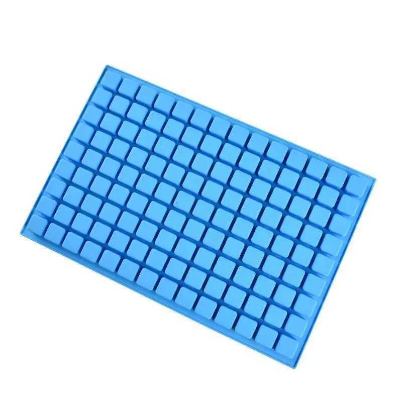 Baking Moulds 126 Lattice Square Ice Molds Tools Jelly Baking Silicone Party Mold Decorating Chocolate Cake Cube Tray Candy Kitchen