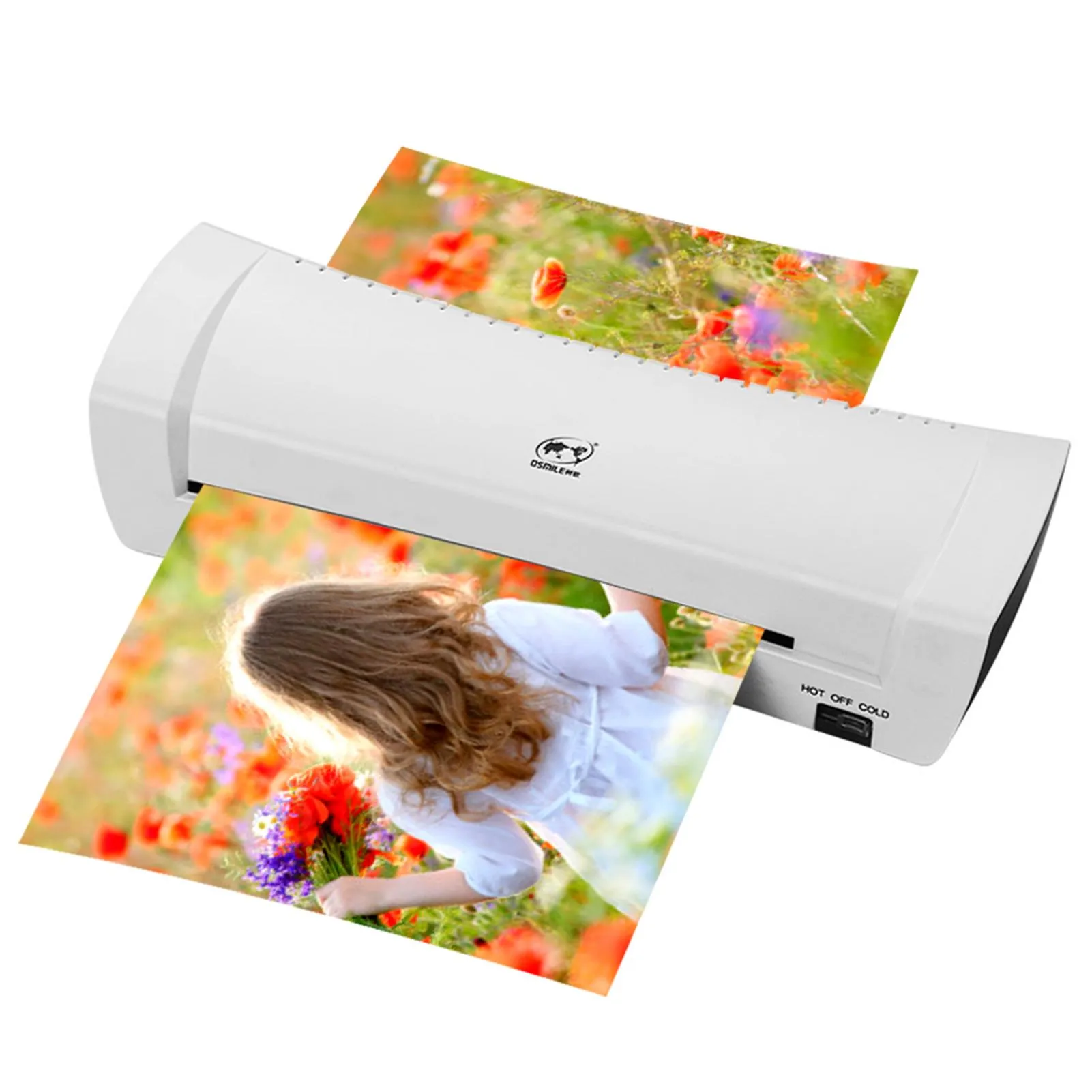 Laminator A4 Laminator Machine Hot and Cold Laminating Machine Two Rollers Laminator for Document Photo Picture Credit Card School Office