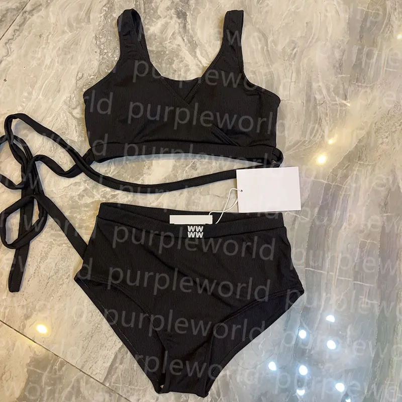 Costumi da bagno da donna Black Diamond per le vacanze estive Bikini push up sexy per party club