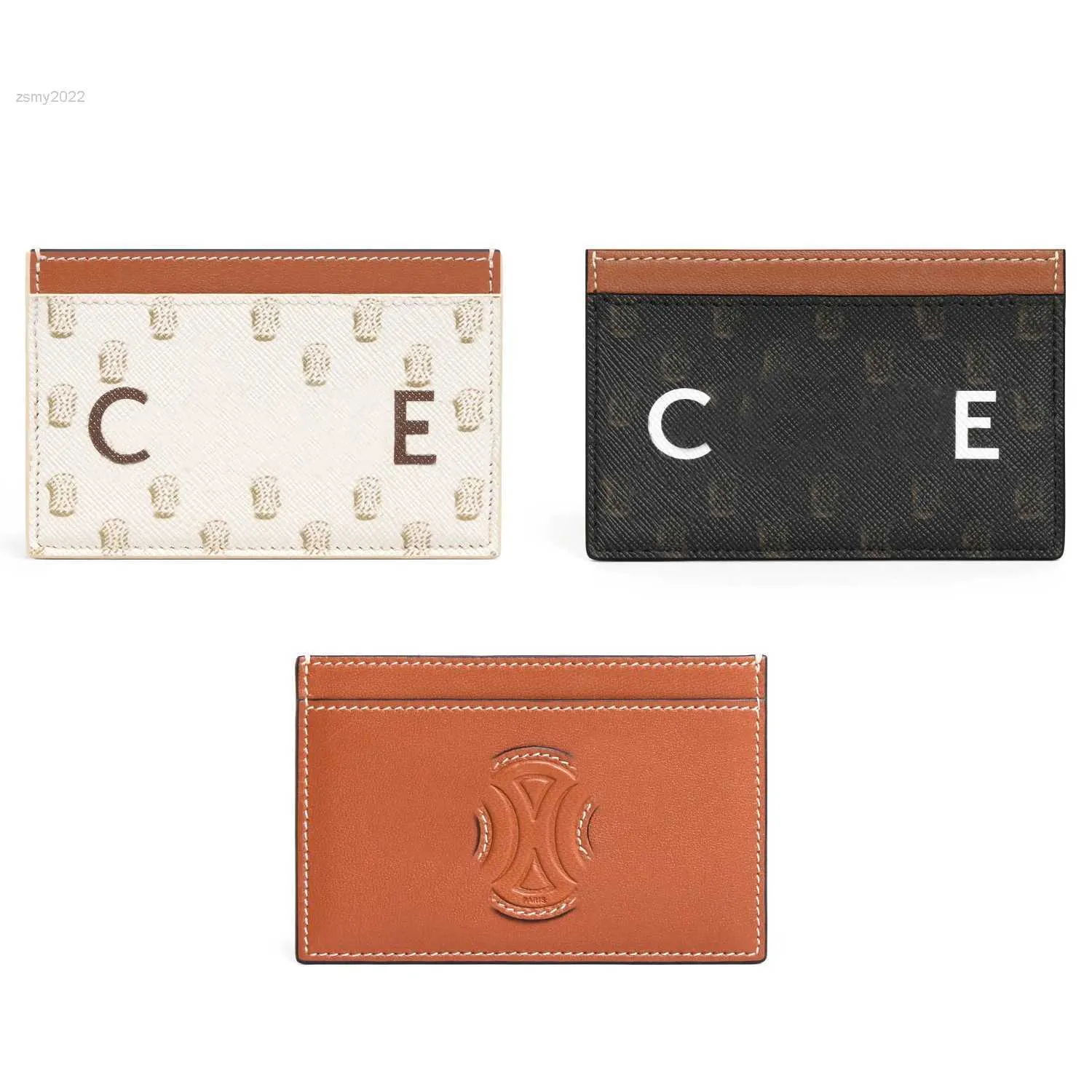 Nine colors Wallets Coin Purses Card Holders Luxurys Designer classic Business card Womens Genuine Leather Credit card Clutch Mens lady Key purse wholesale