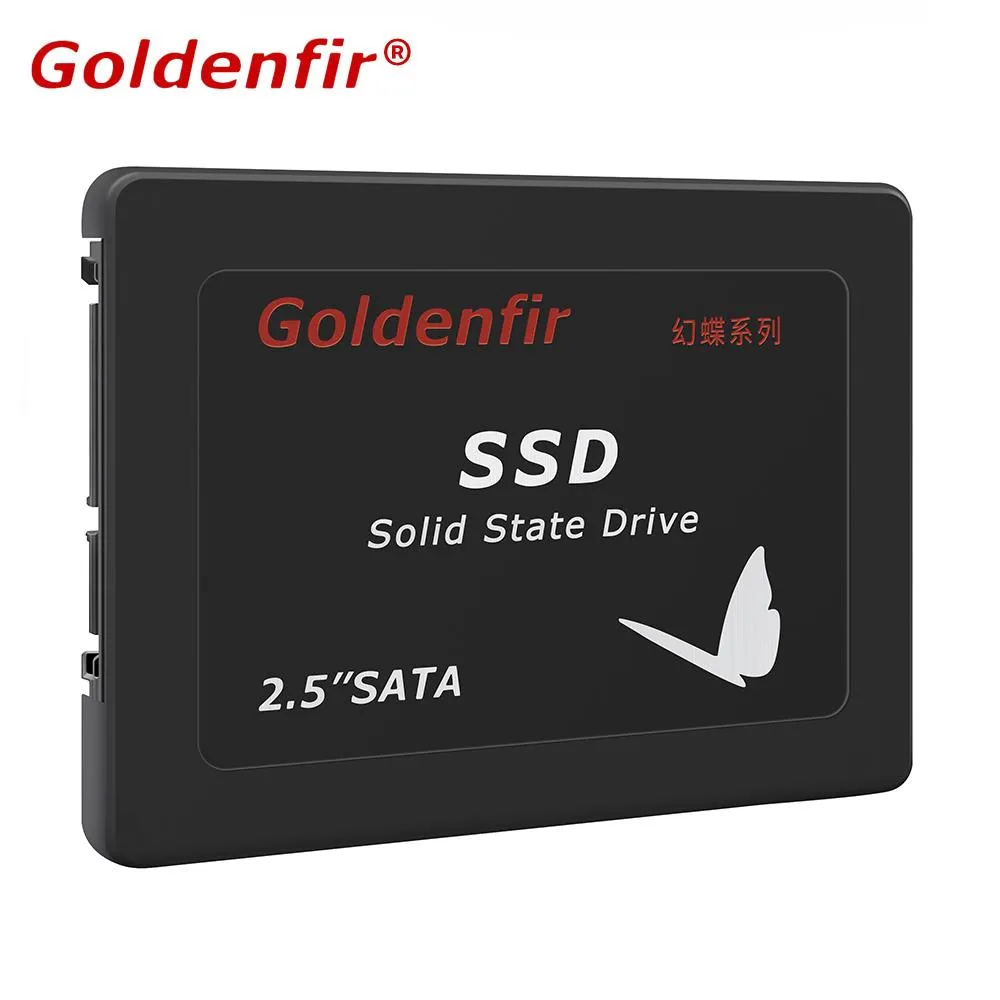 Azionamento Goldenfir SSD 120GB 128GB SATAIII SSD 240GB 256 GB HD 1TB 2TB 512GB 500GB 480 GB Disk a stato solido 2,5 per laptop