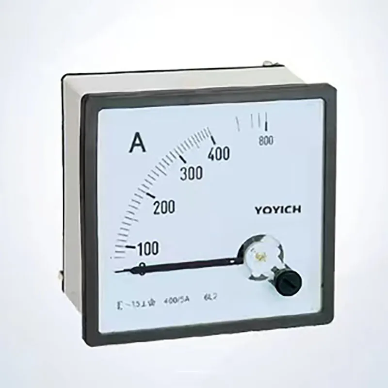 Single phase AC/DC ammeter voltmeter analog panel table