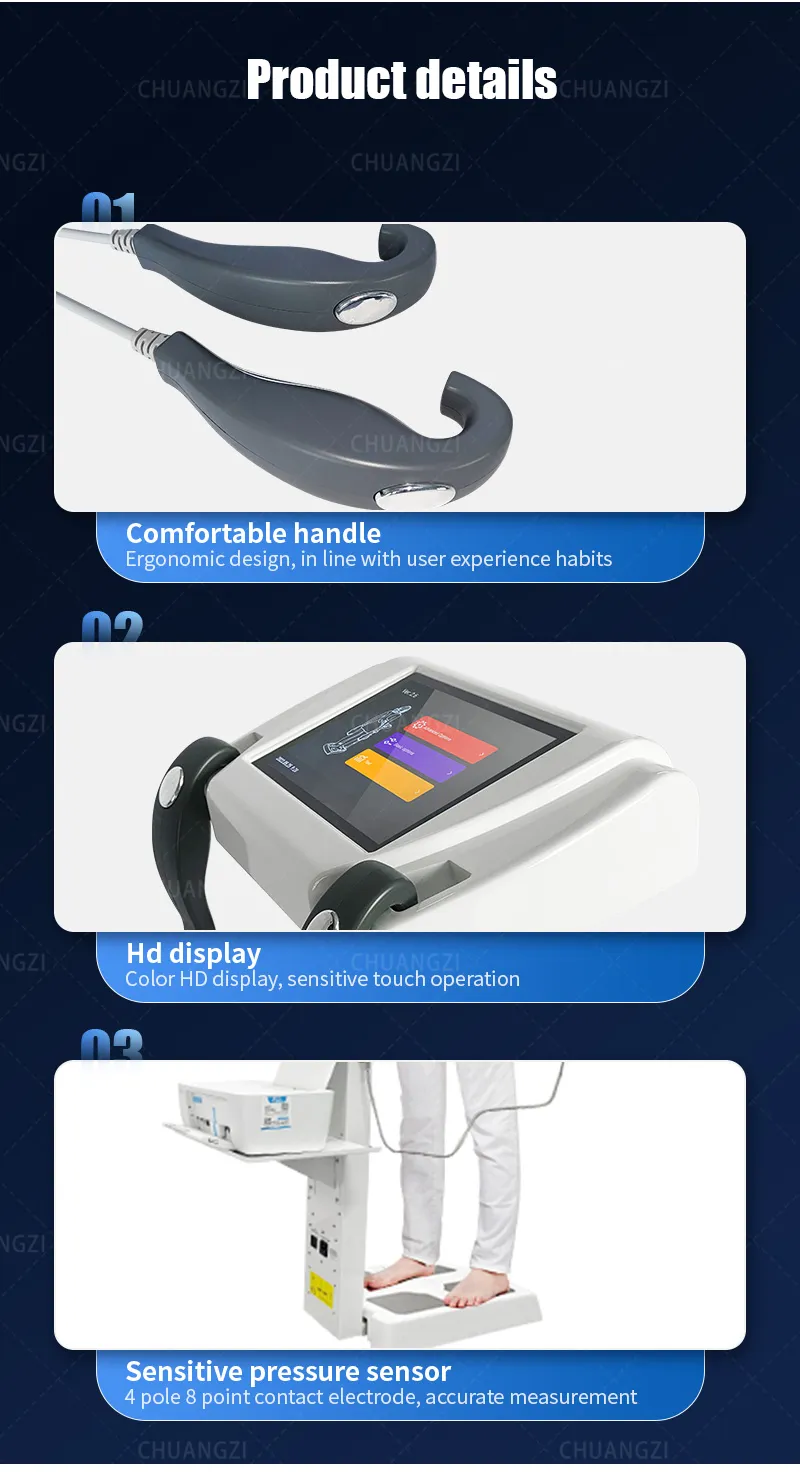 Professional Multifunction Body Composition Analyzer Full Body Fat ...