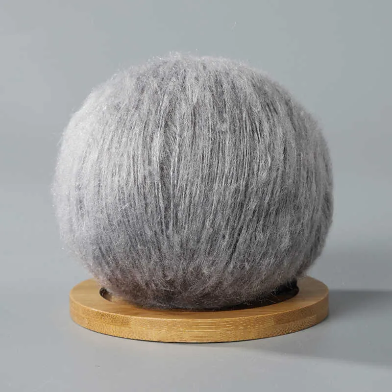 Garn 50g sammet ultratunna angola mohair mjuk virkning garn handgjorda stickade tröjor sjal cardigan fluffig tråd p230601