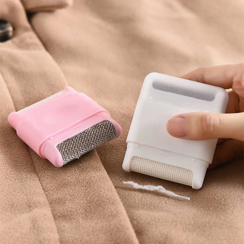 Lint Rollers Brushes Mini Lint Remover Manual Hair Ball Trimmer Fuzz Pellet Cut Machine Portable Epilator Sweater Clothe Shaver Laundry Cleaning Tool Z0601