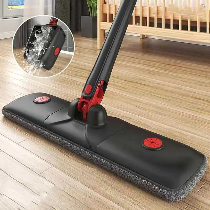 Mops NEW Squeeze Twist Folding Mop Free Hand Washing Multipurpose 360 Roration Extended Dusting Household Self Cleaning Lazy Tool Z0601