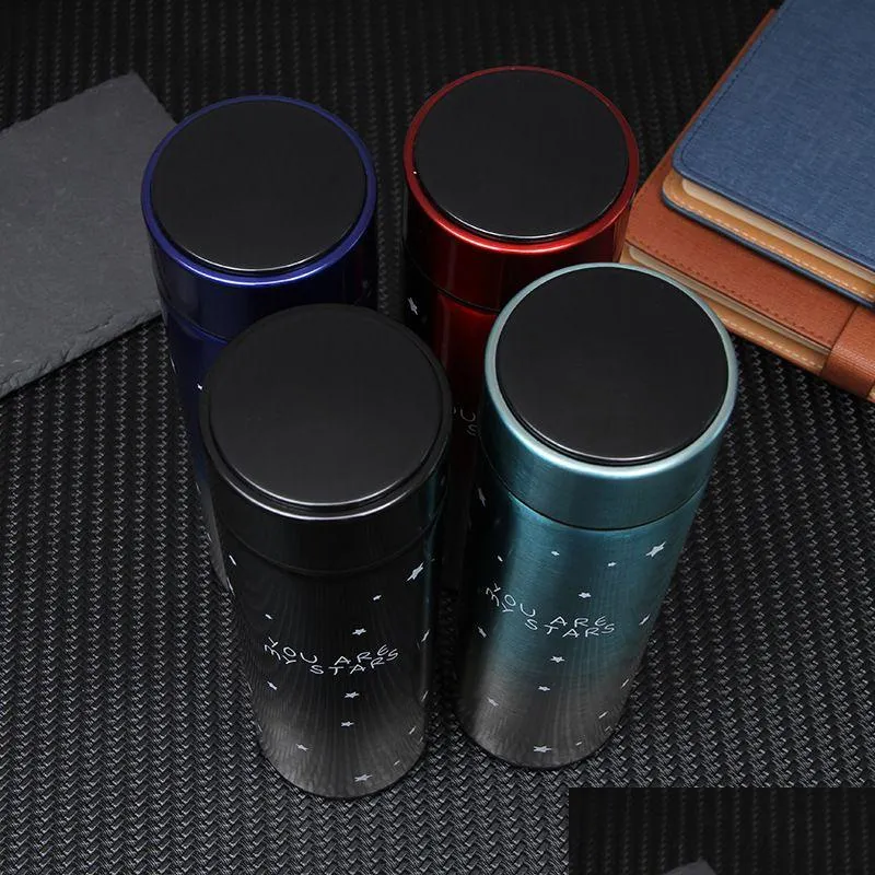 Customizable Stainless Steel Smart Thermos Reusable Coffee Cup With