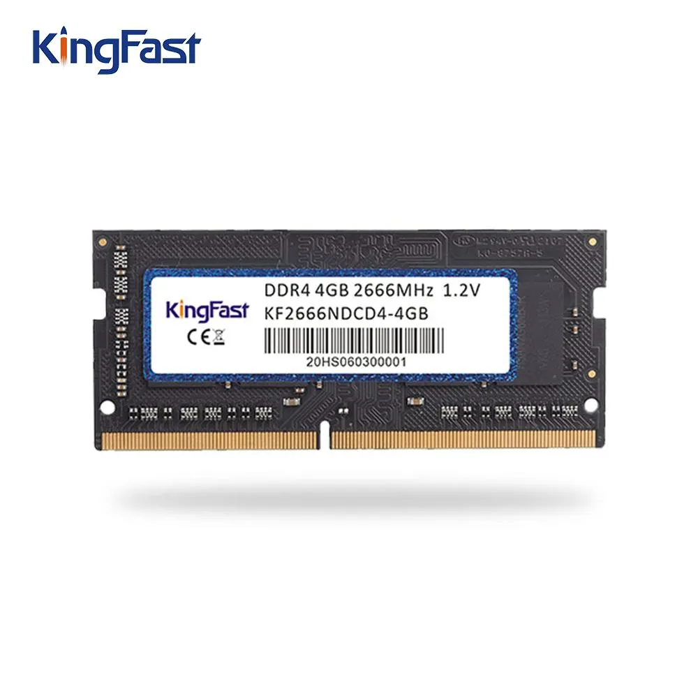 Rams Kingfast Memoria Ram DDR4 4GB 8GB 16GB 2400 2666 3200 MHz DDR 4 2666MHz RAM 1.2V Notbok Rams 260Pin Laptop Memory Sodimm