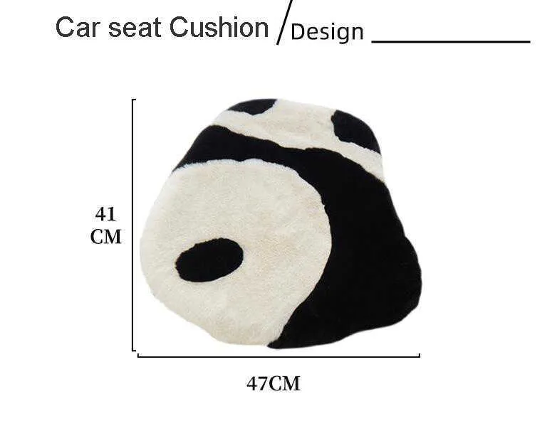 Neue Nette Cartoon Panda Universal Auto Sitz Abdeckung Klassische Winter  Weiche Plüsch Auto Sitzkissen Warme Auto Sitz Matte Auto Zubehör Von 6,32 €
