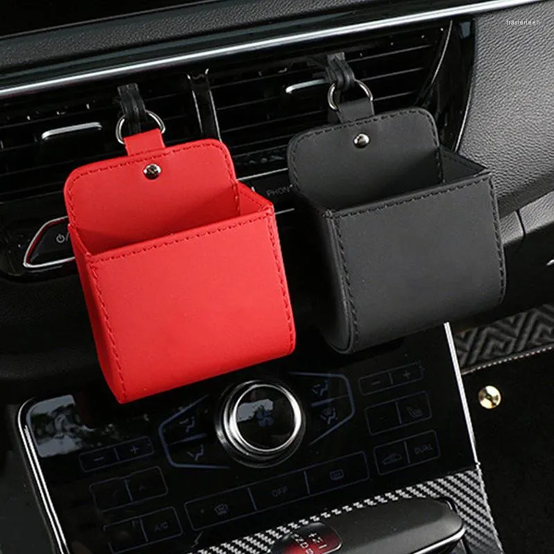 Organisateur de voiture sortie d'aération sac de rangement suspendu pour Mini Cooper R55 R56 R60 R61 F60 F55 F56 F54 Clubman Auto lunettes support pour téléphone portable