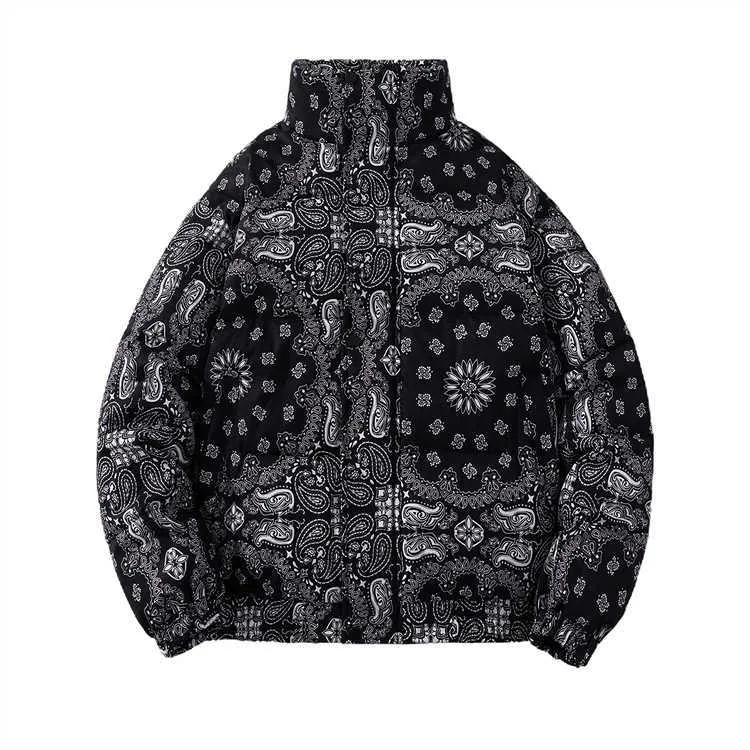 Oem özel kış aşağı ceket üreticisi büyük boylu puffer ceket erkekler boş bandana puffer ceket gn