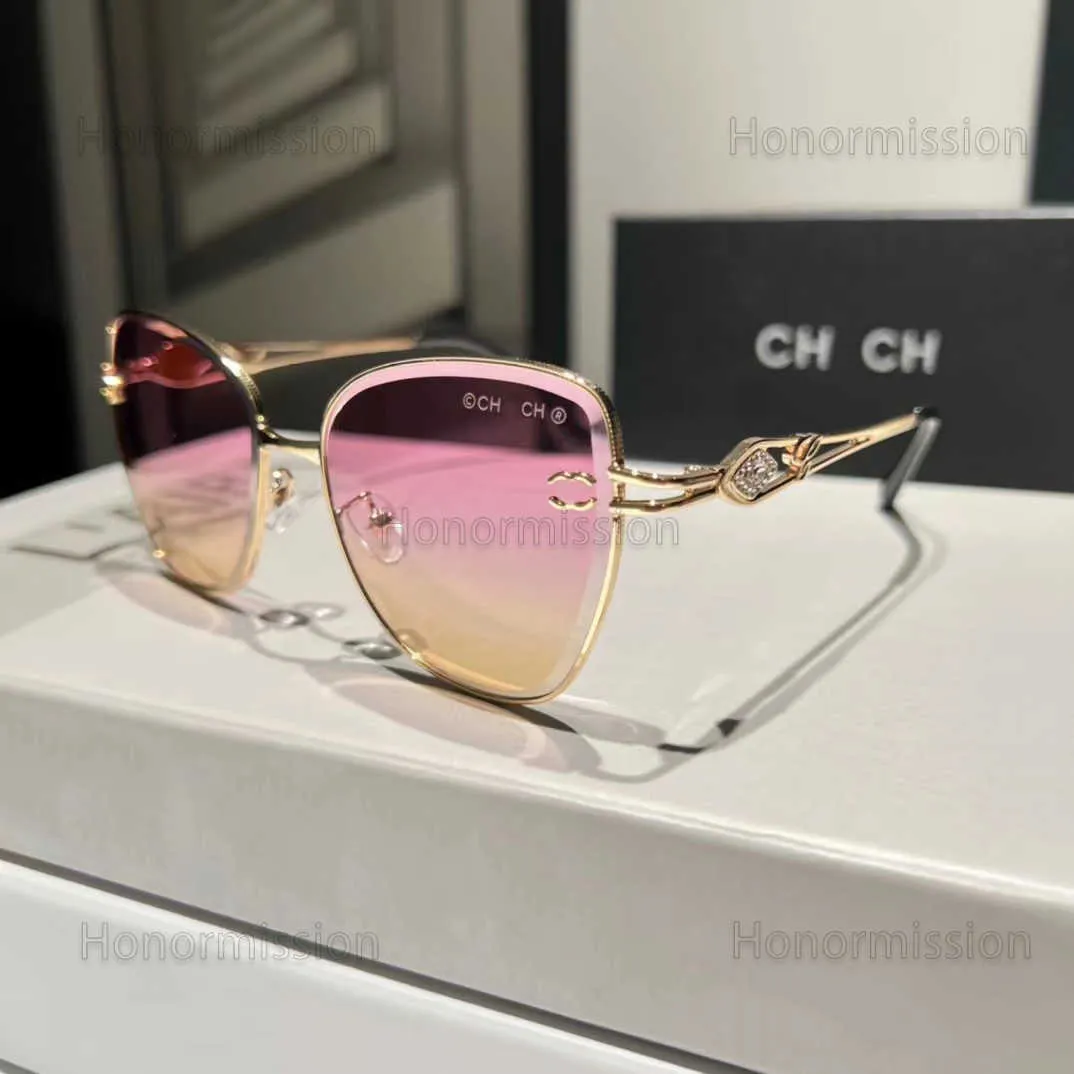 Kanały szklane projektant luksusowy kanał mody okulary przeciwsłoneczne okulary gogle plażowe okulary przeciwsłoneczne dla męskich damskich panie na zewnątrz basen 8512