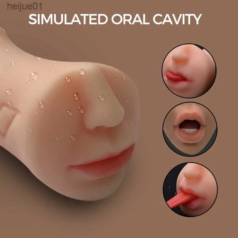 HESEKS Realistic Male Masturbator Oral Sex... From Heijue01, $17.84 |  DHgate.Com