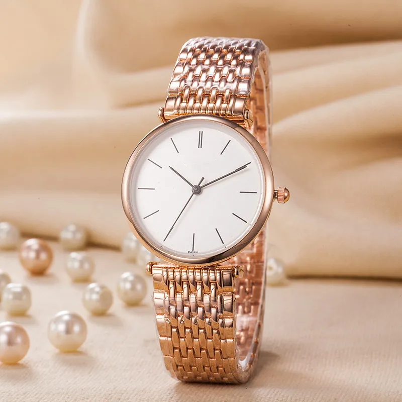 Kadın Saatleri Moda Klasik Lling Quartz Ladies Hediyeler En Kaliteli Tasarım Saatleri Serin Kadın Montres de Lux Yeni