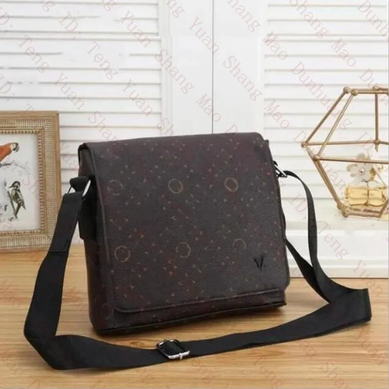 2023 Designer Aktetas Mannen Messenger Bag Klassieke Stijl Mode Vrouwen Schouder Crossbody Tassen Lady Totes Aktetas Man Tas Portemonnee mannen Schoudertas