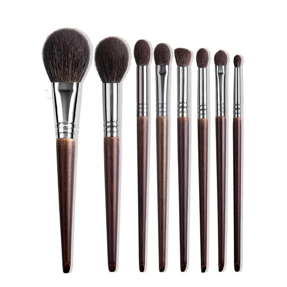 Brushes OVW Professional Makeup Brushes Set Natural Goat Hair Cosmetics Eyeshadow Powder Concealer Highlight Diffuse Brush Set