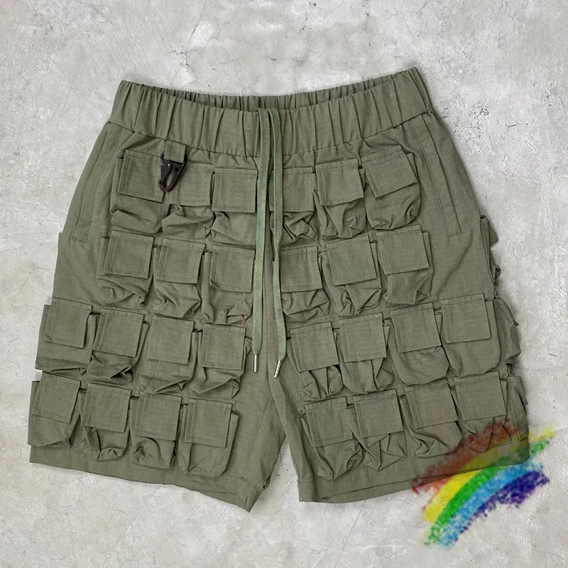 Men's Shorts ss Pocket Cargo Shorts Men Women 1 1 High Quality Multi Pocket Tactical Functional Casual Breeches 230531