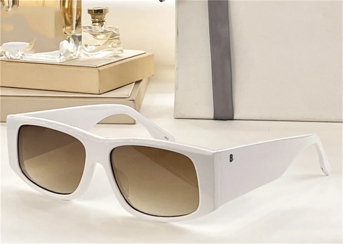 luxe retro merk designer zonnebrillen voor dames dames ontwerpers brillen voor heren cat eye design met fluorescerende letter wijde pijpen design komen met originele etui