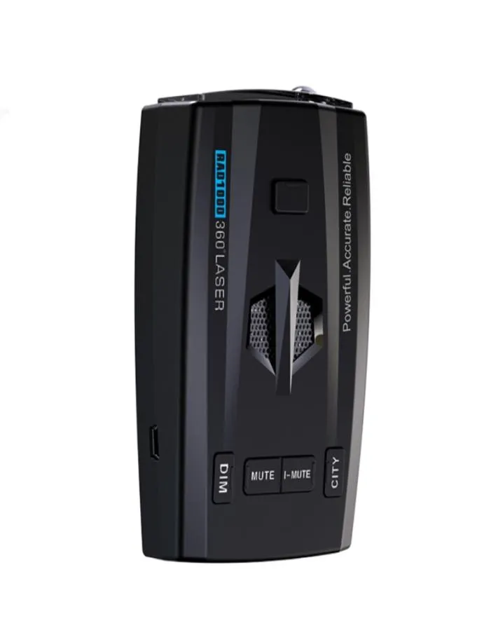 RAD1000 Radar Detector Tool 360 Laser Car Detectors Vehicle Speed