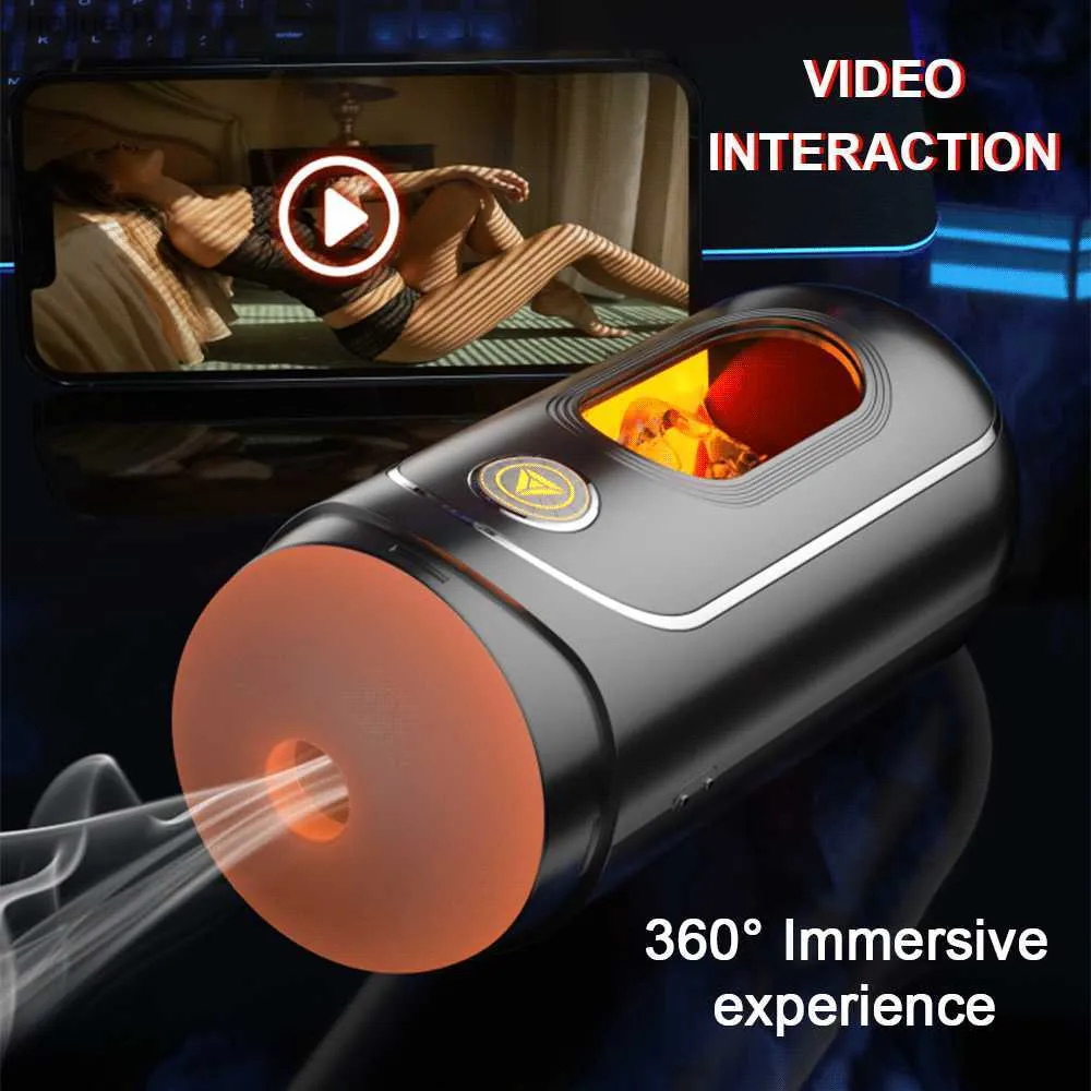 automatic masturbator video Handheld auto stroker Automatic male masturbator – EdenSeduce