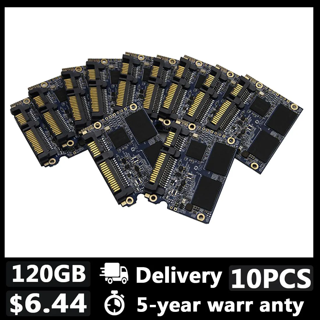 Dysp dysk dysk twardy 10pcs Chip Dysk Hurtowy SATA 2,5 120 GB 128 GB 240GB 256 GB 480GB 512 GB Dysk stałego stanu stałego na pulpit laptopa