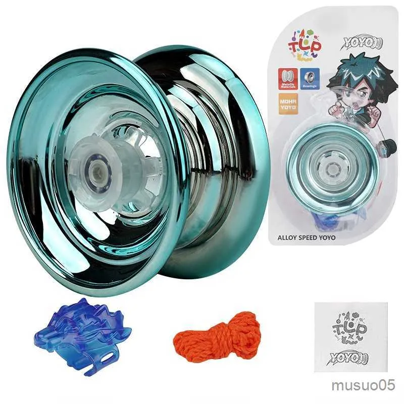 Colors Magic Professional Yoyo Fashion Spinning String Ball Best Responsive Yoyos for Beginner Boys Classic Toys R230619