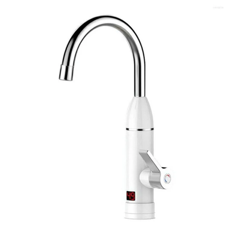 Kökskranar LCD -skärm Instant Water Tap Digital Electric kran 3000W tanklös värmare