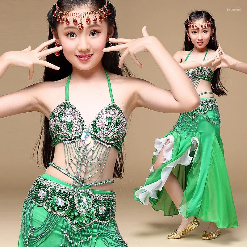 Professional Belly Dance Costume Set With Bra, Belt, And Bubble Skirt For  Oriental Womens Stage Dance Wear From Beverlery, $84.17