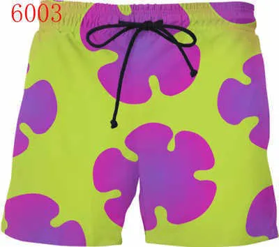 Hot Summer Pair shorts casual beach pants Men's quick dry shorts printed shorts polyester WHQ