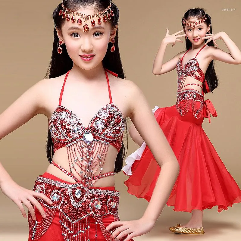 Professional Belly Dance Costume Set With Bra, Belt, And Bubble Skirt For  Oriental Womens Stage Dance Wear From Beverlery, $84.17