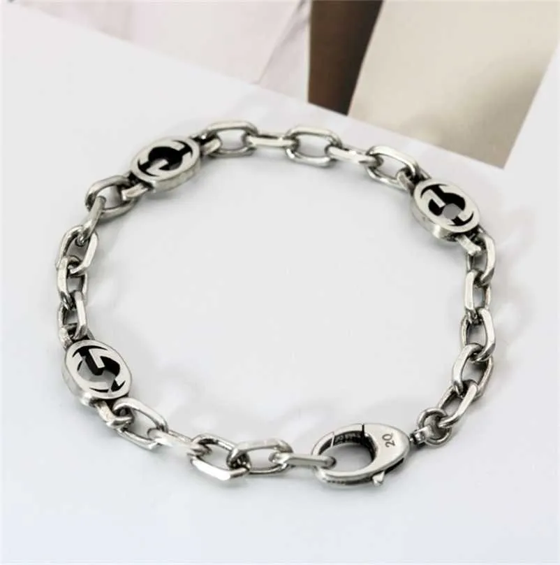 bijoux de créateur bracelet collier anneau de haute qualité vieux couple vente chaude CHAÎNE CUBAINE imbrication hommes femmes Bracelet