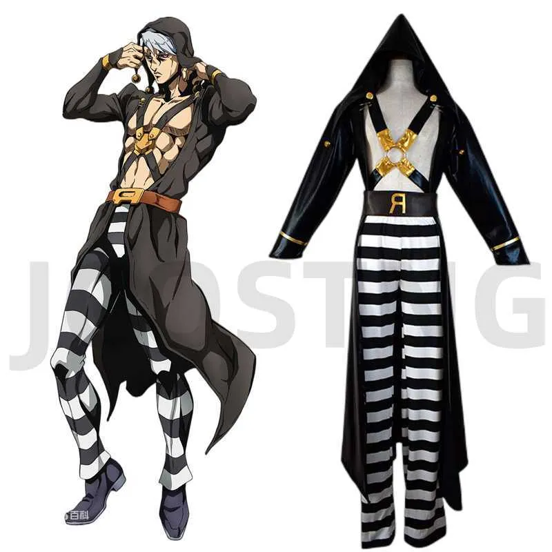Ahorra a lo Grande en Compras al por Mayor de Men A Halloween Tragados De  Halloween Anime Costumes Hot Anime JoJo's Bizarre Adventure Risotto Nero