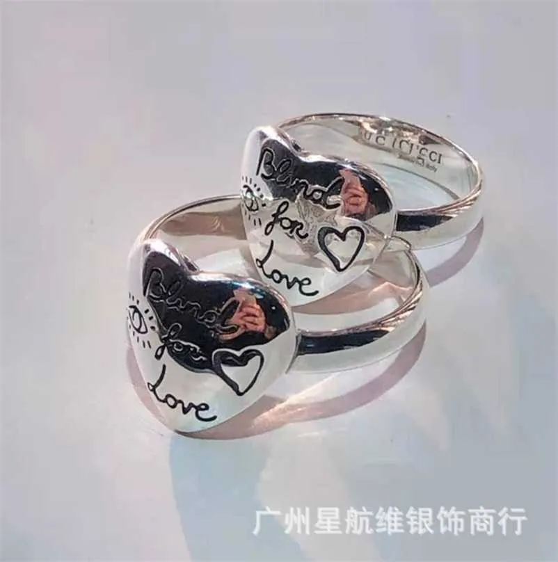 designer jewelry bracelet necklace high quality of flower bird fearless word tide blind for love RI couple ring