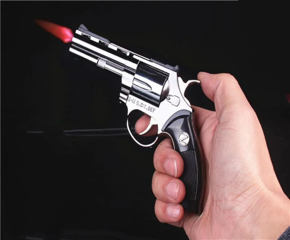 Brand Revolver Lighters Type Metal Prop Specs Windproof + Large