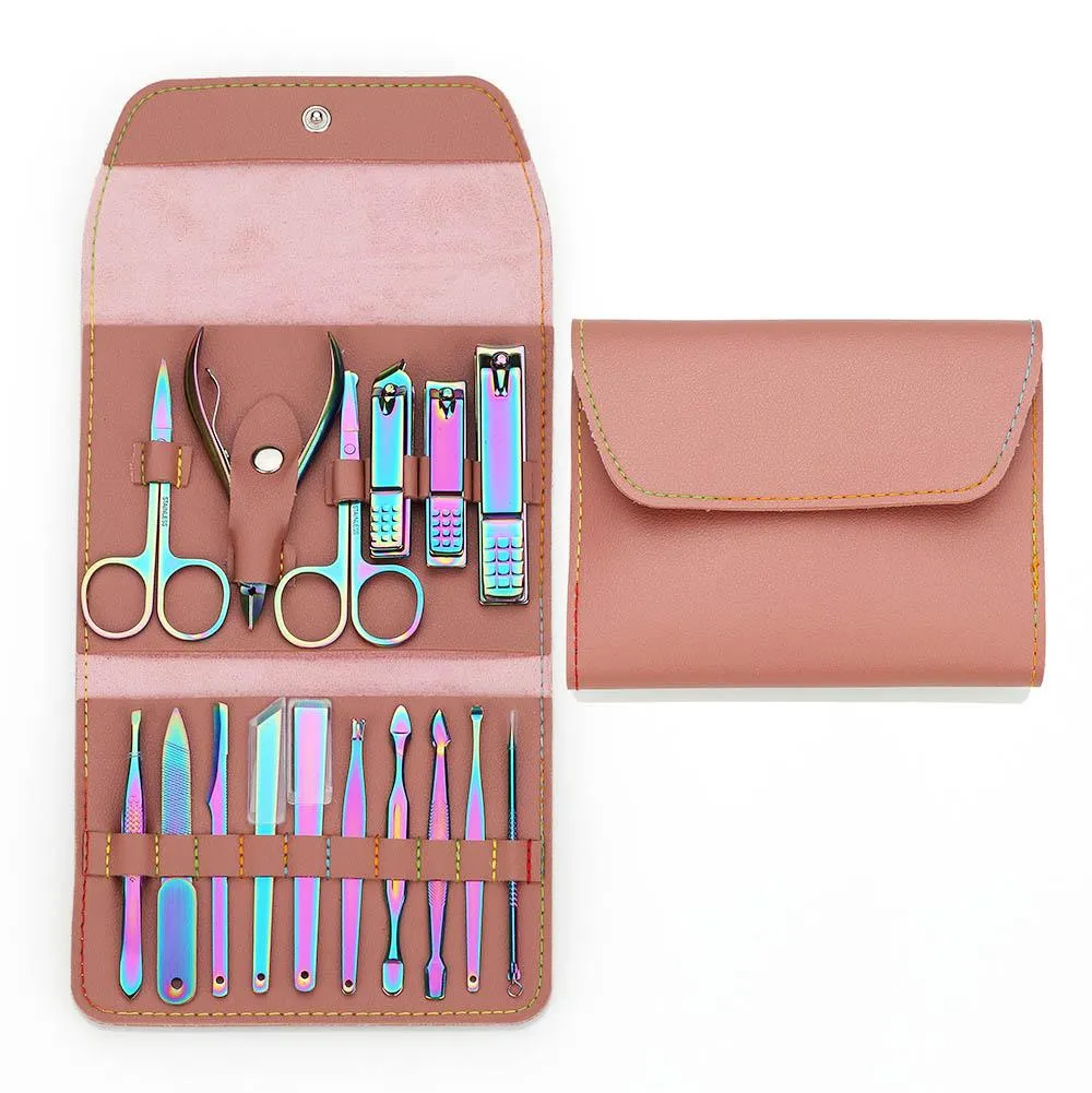 Dryers Vip Link Manicure Set Stainless Nail Clippers Cuticle Utility Manicure Set Tools Nail Care Grooming Kit Nail Clipper Set