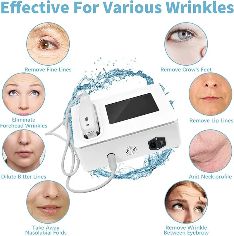 Hot sale face lifting Anti-Wrinkle Skin Tightening Hifu machine for beauty salon