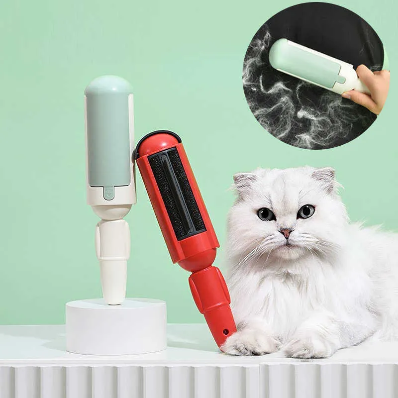 Lint Rollers Borstels Multipurpose Pet Hair Remover Kleding Elektrostatische Borstel Kat Hond Haar Sticker Lint Roller Sticker Zelfreinigende Ontharing Z0601