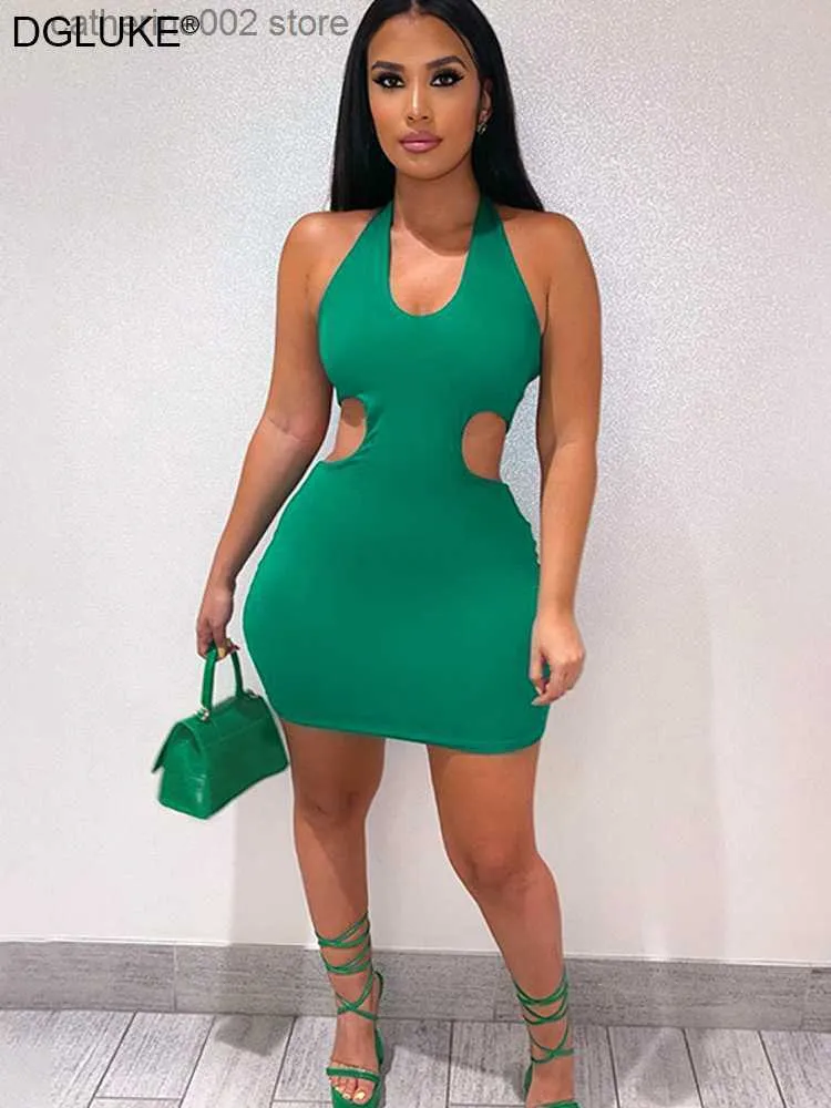 green emerald velvet dress Mayzie Mini Dress Green main image 1