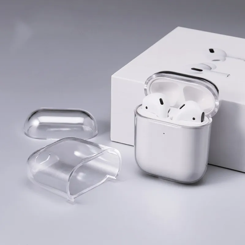 USA Stock For Apple AirPods 4 pro 2 3rd 5 airpod earphones 3 Solid Silicone Cute Protective Headphone Cover Apple Wireless Charging Box 3nd 2nd Case